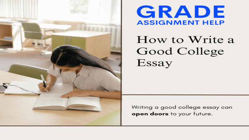 How to Write a Good College Essay