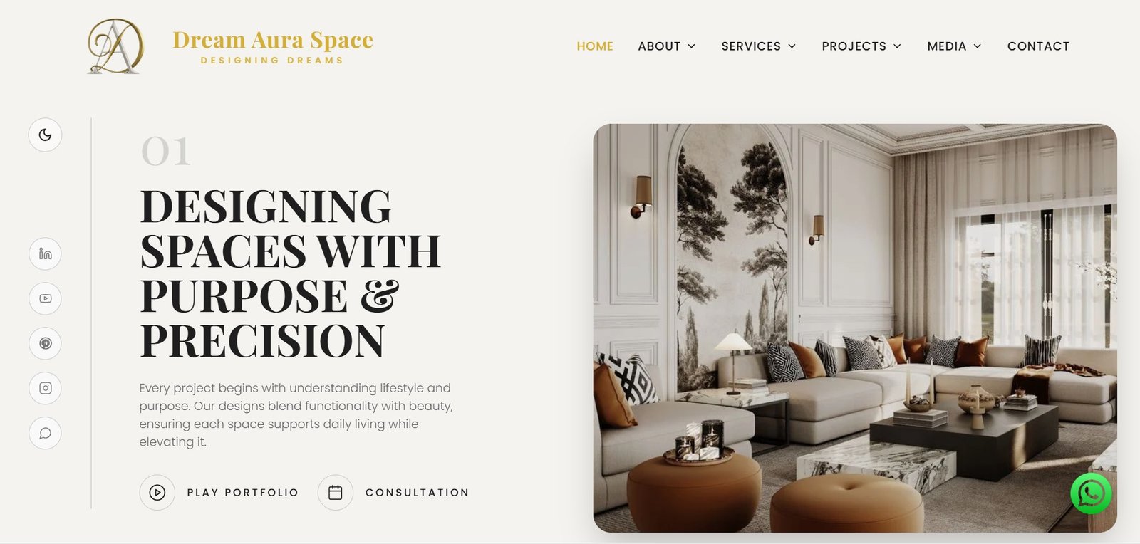 Dream Aura Space — Interior Design